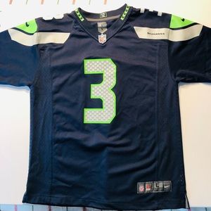 Seattle Seahawks Russell Wilson Nike Player Jersey Junior Size